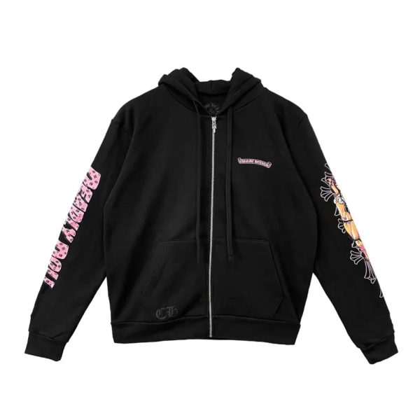 Chrome Hearts Deadly Doll Zip Up Hoodie