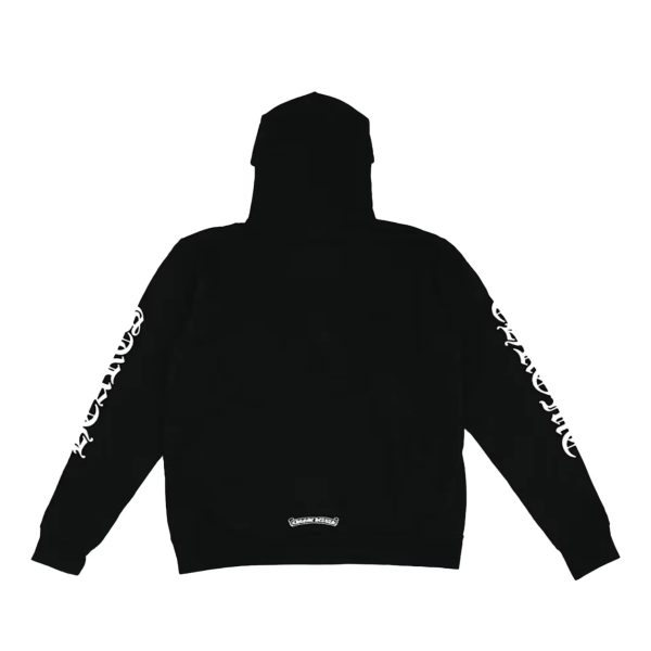 Chrome Hearts Vertical Logo Zip Up Hoodie