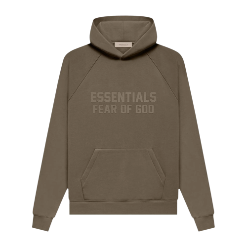Essentials Fear Of God Hoodie in Brown
