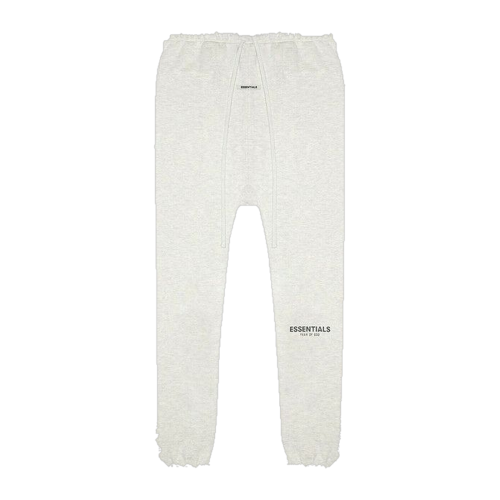 Essentials Sweatpants (Multiple Colors) in Heathered White