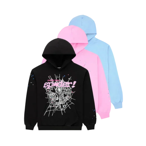 Sp5der Puff Print Hoodie (Multiple Colors)