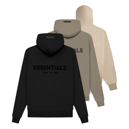 Essentials Back Text Hoodie Multiple Colors available colorways