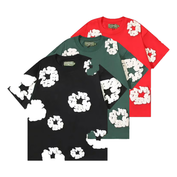 Denim Tears Puff Print Shirt available colorways