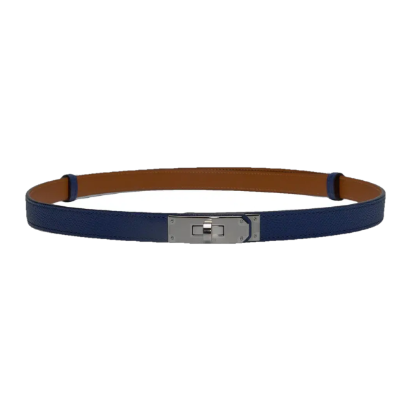 Hermes Kelly Belt (Multiple Colors) in Blue