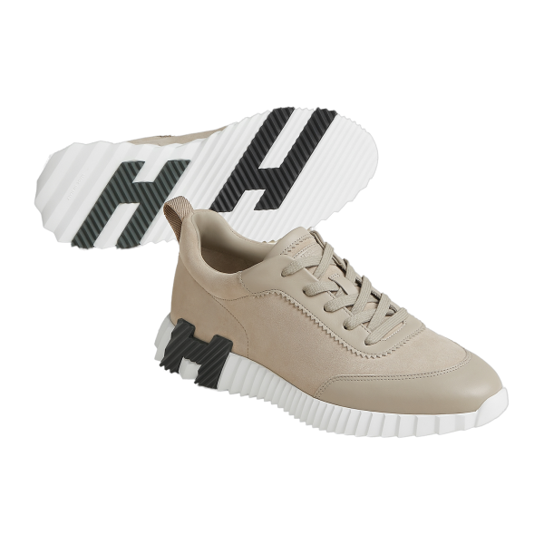 Hermes Sneakers Multiple Colors in Khaki