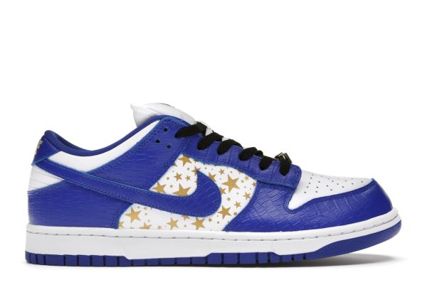 Nike Sb Dunk Low Supreme Stars Hyper Royal (2021)