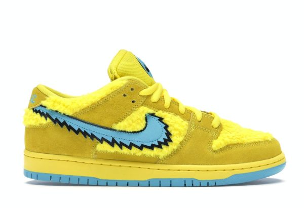 Nike Sb Dunk Low Grateful Dead Bears Opti Yellow