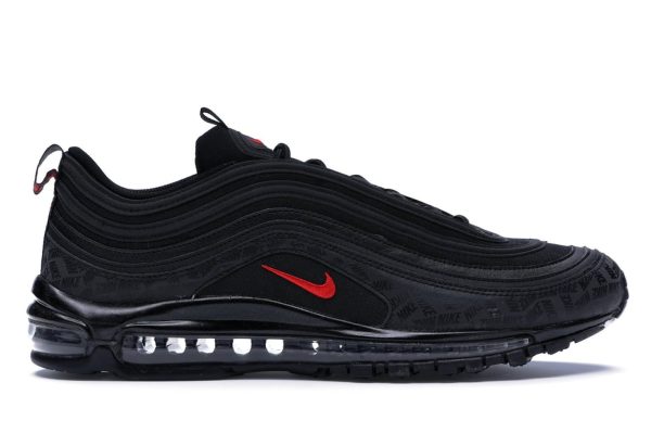 Nike Air Max 97 All-Over Print Black Red