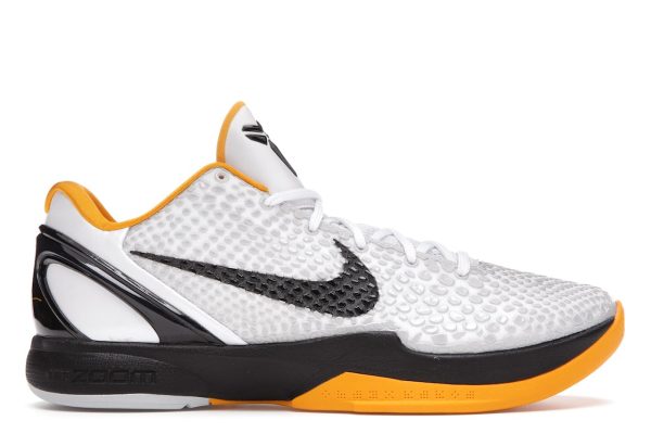 Kobe 6 Protro Playoff Pack White Del Sol