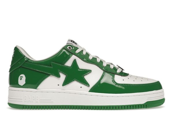 A Bathing Ape Bape Sta Low Green