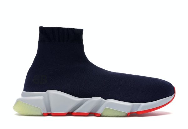Balenciaga Speed Trainer Blue Orange