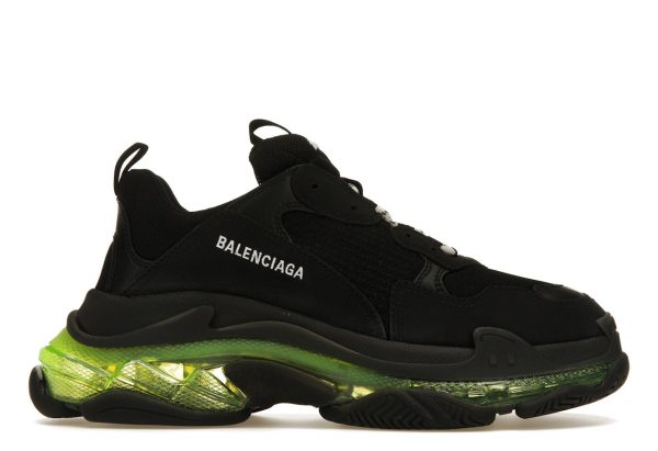 Balenciaga Triple S Black Yellow Fluo