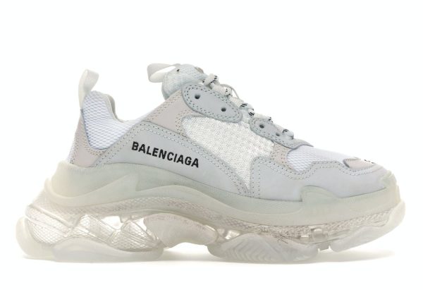 Balenciaga Triple S Clear Sole White